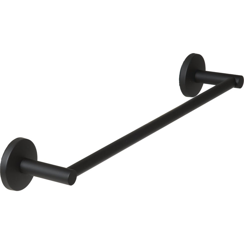 Home Impressions Triton 24 In. Matte Black Towel Bar