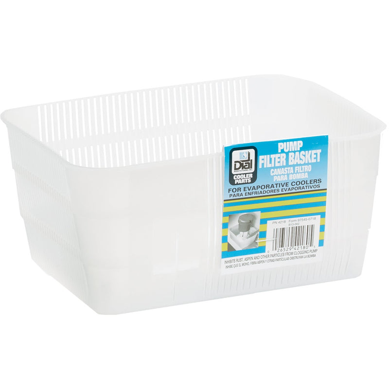 Dial Polyethylene Heavy-Duty Pump Filter Basket