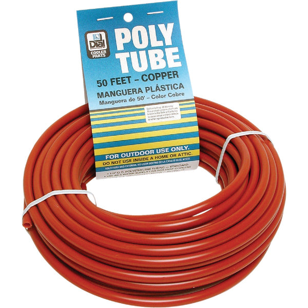 Dial 1/4 In. OD x 50 Ft. L Copper Poly Tubing