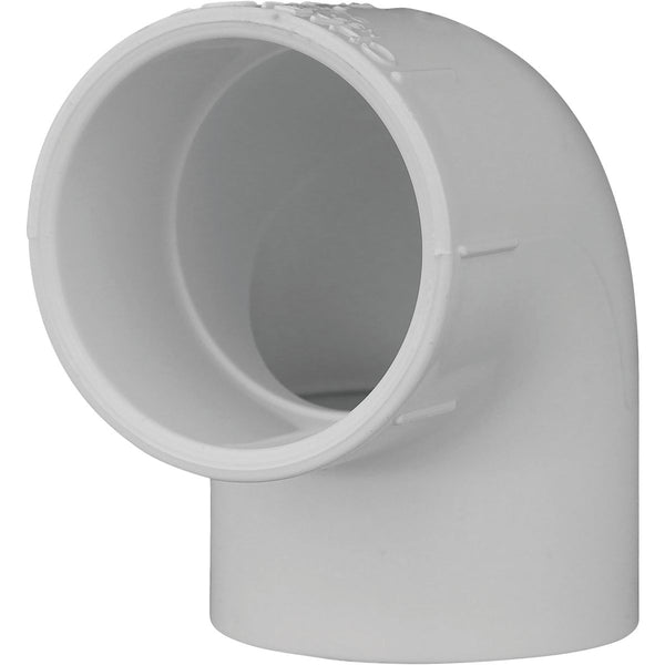 Charlotte Pipe 1-1/2 In. Slip x Slip Schedule 40 90 Deg. PVC Elbow (1/4 Bend)