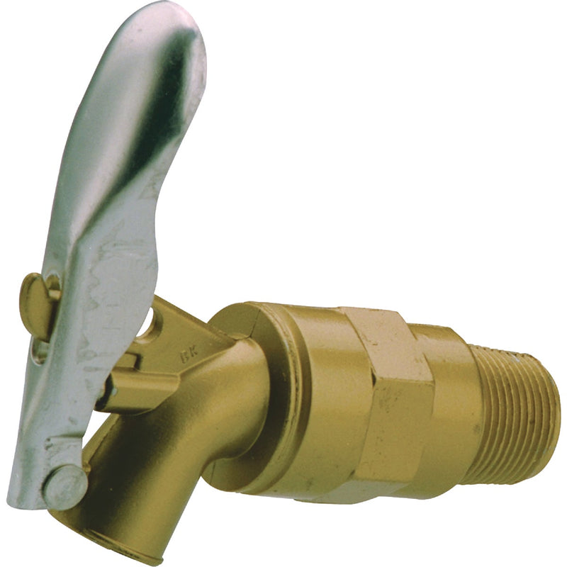 ProLine 3/4 In. MIP Bronze Self-Closing Drum & Barrel Valve