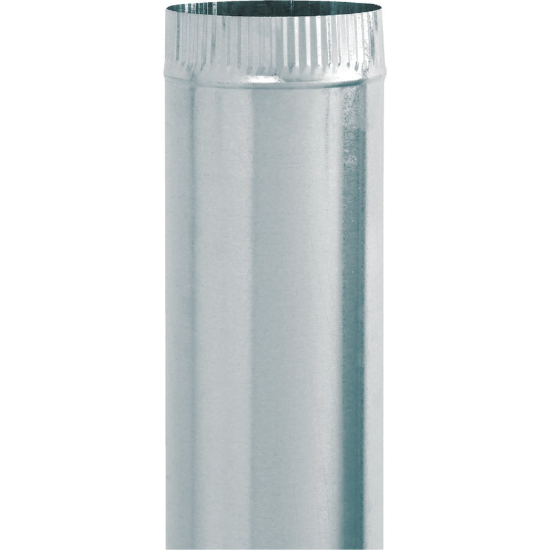 Imperial 28 Ga. 4 In. x 24 In. Galvanized Furnace Pipe