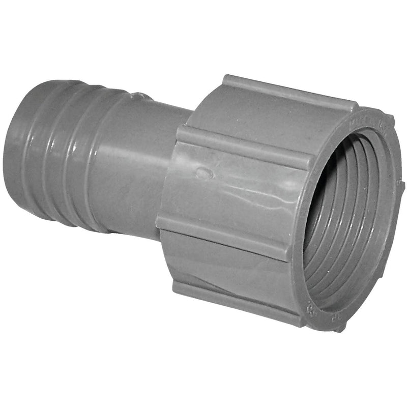 Boshart 1 In. FPT x 1 In. Insert Polypropylene Hose Adapter