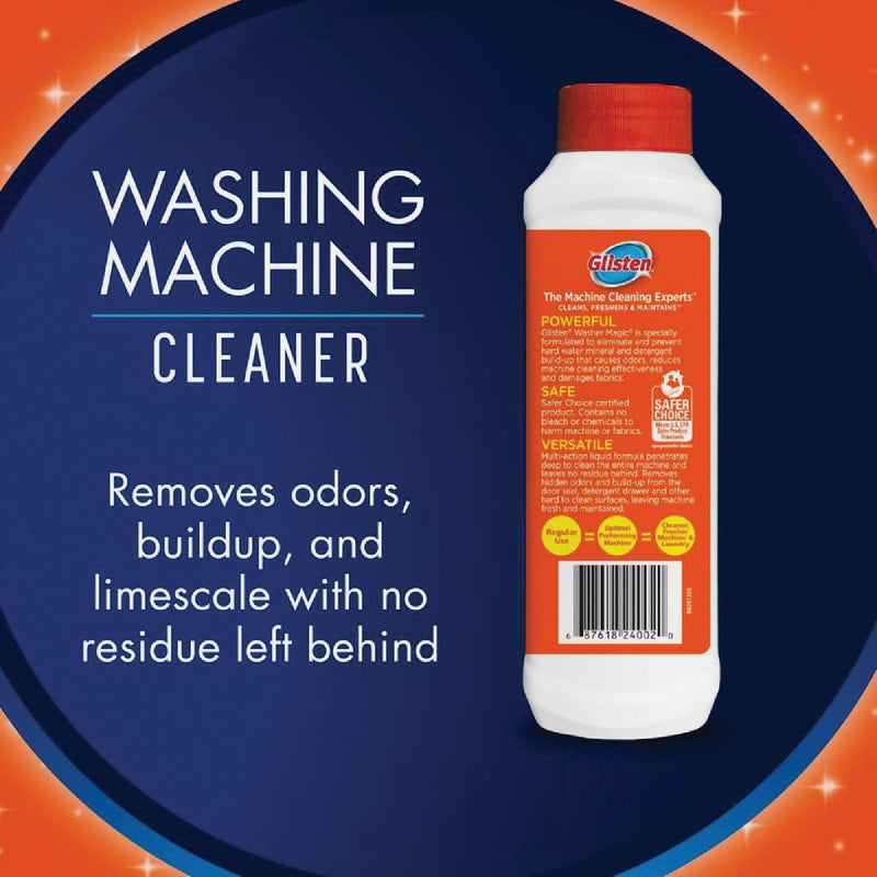 Glisten Washing Machine Cleaner, 12 Oz.