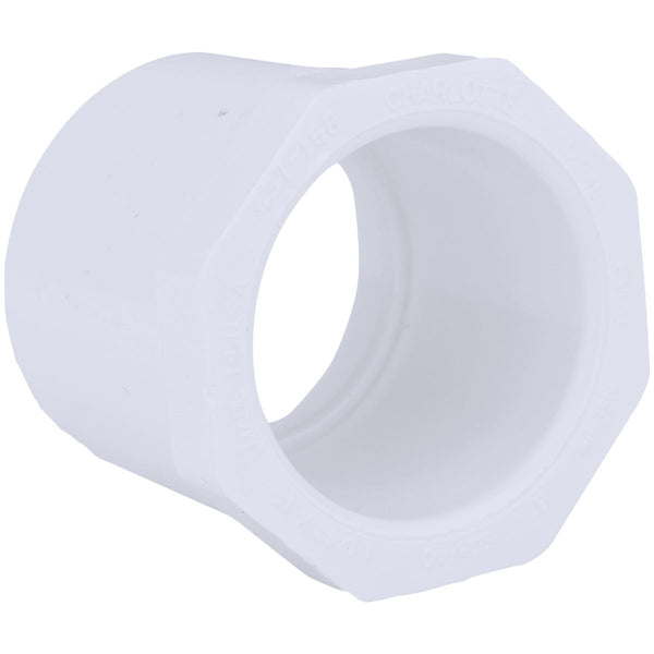 Charlotte Pipe 1-1/4 In. SPG x 1 In. Slip Schedule 40 PVC Bushing