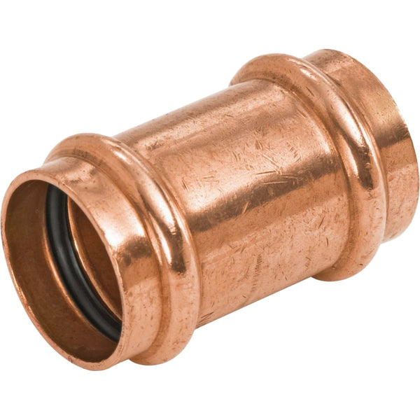 NIBCO 1 In. x 1 In. Press Copper Coupling without Stop