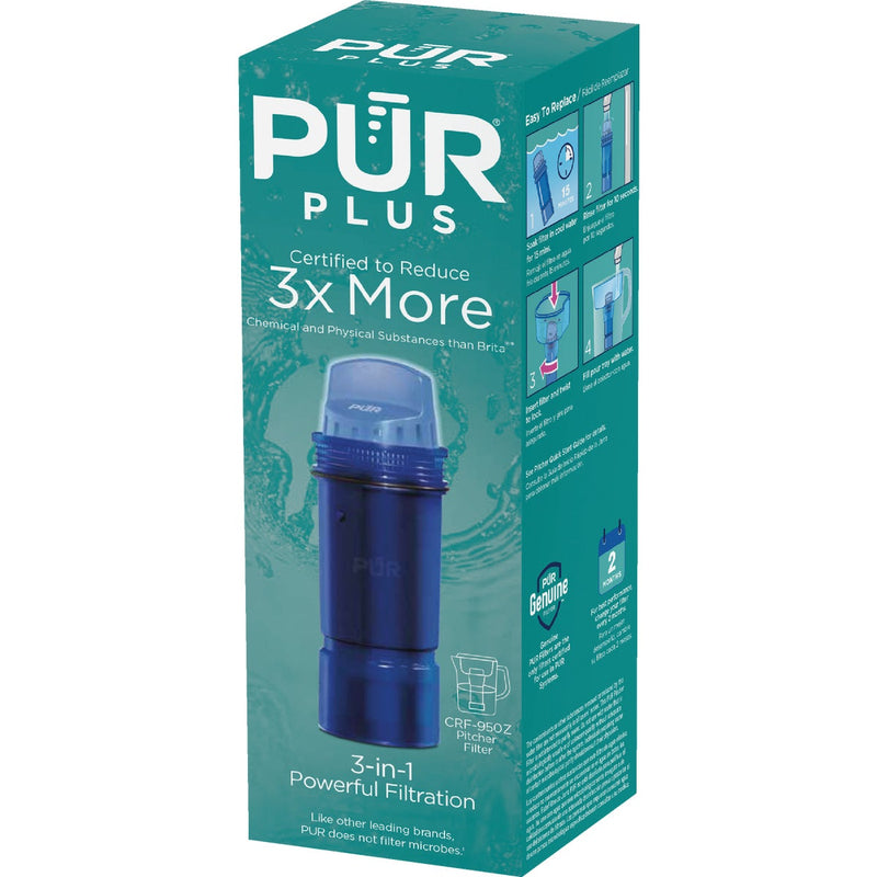 PUR PLUS Water Pitcher Replacement Filter Cartridge