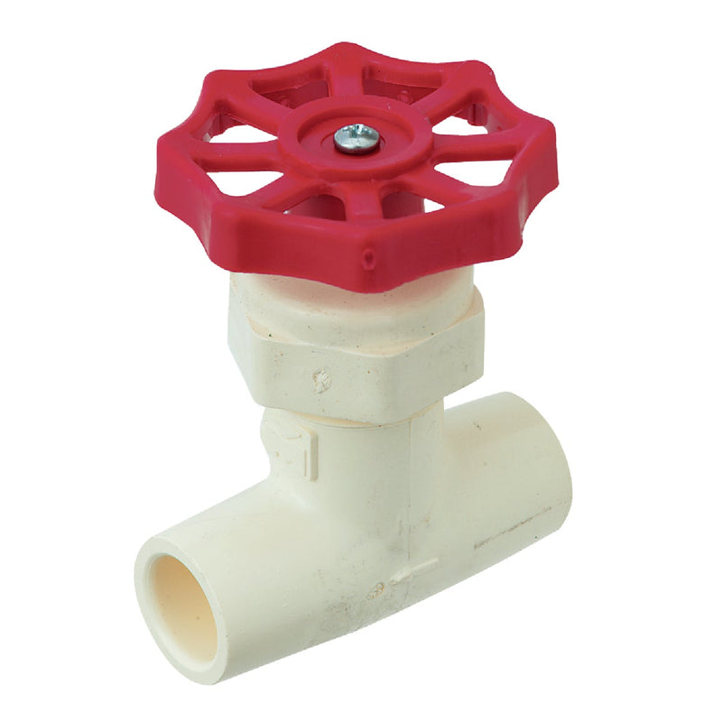 ProLine 1/2 In. Slip x 1/2 In. Slip CPVC Stop Valve