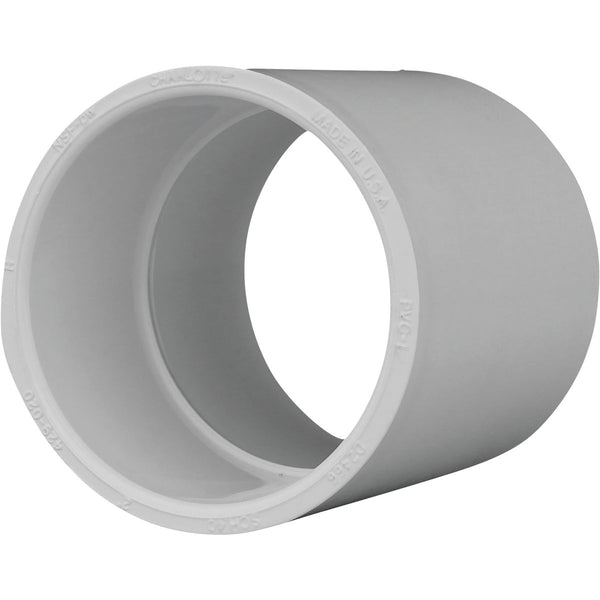 Charlotte Pipe 2 In. Sch. 40 PVC Coupling