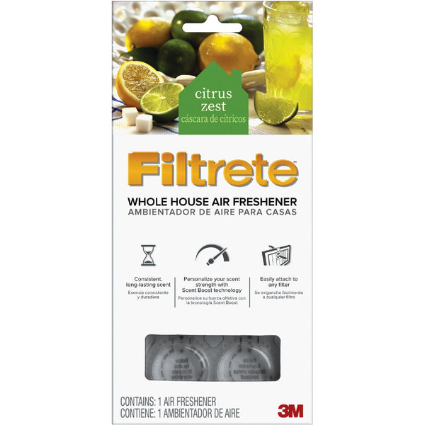 Filtrete Furnace Air Freshener, Citrus Zest Scent