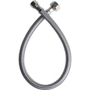 Fluidmaster 3/8 F X 1/2 In. F X 12 In. L Stainless Steel Faucet Connector