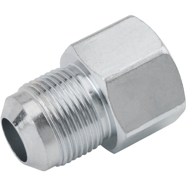 Dormont 5/8 In. OD Male Flare x 3/4 In. FIP Zinc-Plated Carbon Steel Adapter Gas Fitting, Bulk