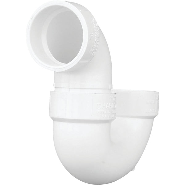 Charlotte Pipe 1-1/2 In. White PVC P-Trap