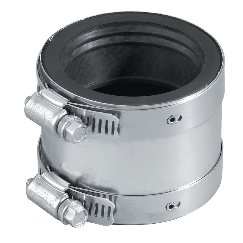 Proflex 3 In. x 3 In. PVC Shielded Coupling - Cast-Iron to Plastic, Steel, Extra-Heavy Cast Iron