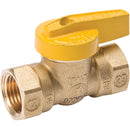 ProLine 3/4 In. FIP x 3/4 In. FIP Forged Brass Gas Ball Valve, 1-Piece Body