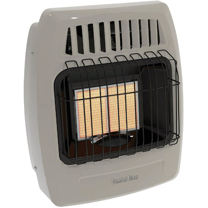 Comfort Glow 12,000 BTU Vent Free Natural Gas Infrared Plaque Gas Wall Heater