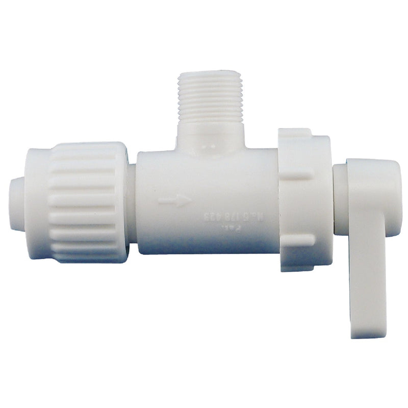 Flair-it 1/2 In. PEX x 3/8 In. C 1/4 Turn Angle Valve