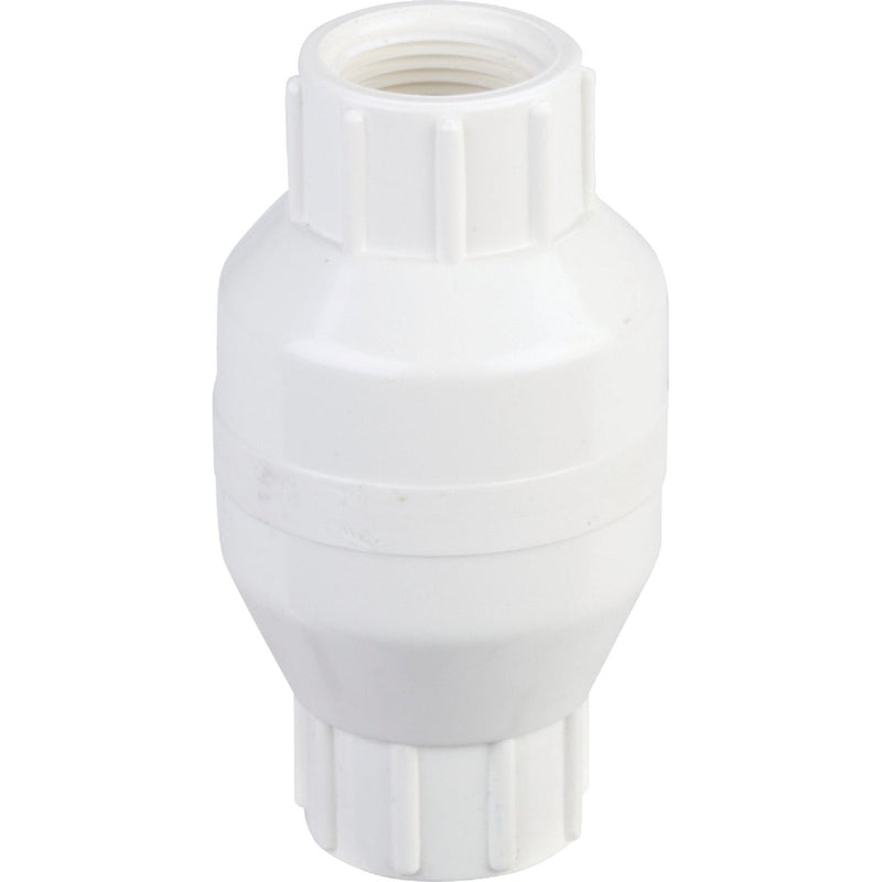 ProLine 3/4 In. PVC Schedule 40 Spring Loaded Check Valve