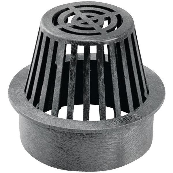 NDS 3 In. Black Structural Foam Polyethylene Atrium Drain Grate