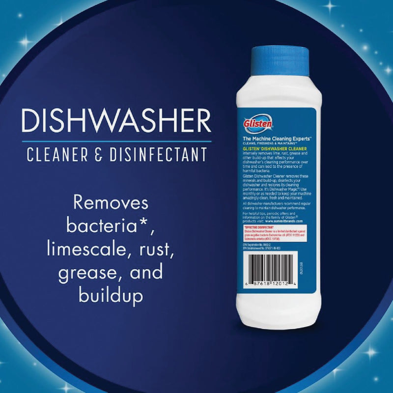 Glisten Dishwasher Cleaner, 12 Oz.