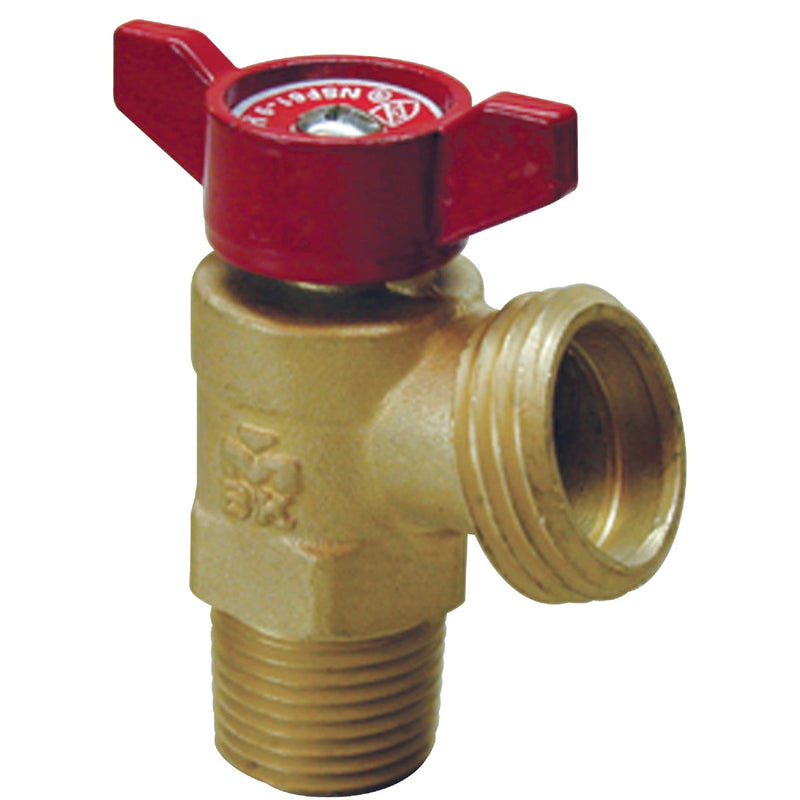 ProLine 3/4 In. MIP x 3/4 In. MHT Brass Boiler Drain