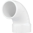 Charlotte Pipe 3 In. Schedule 30 90 Deg. DWV PVC Street Elbow (1/4 Bend)