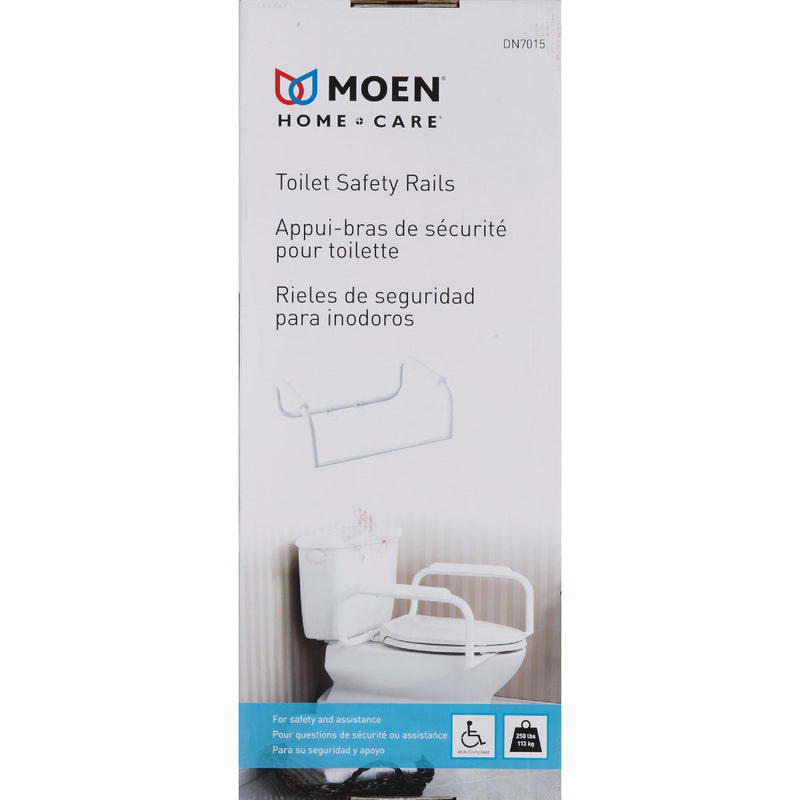 Moen Home Care 8 In. Toilet Safety Bar, Glacier