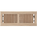 Home Impressions 4 In. x 12 In. Natural Oak Floor Register