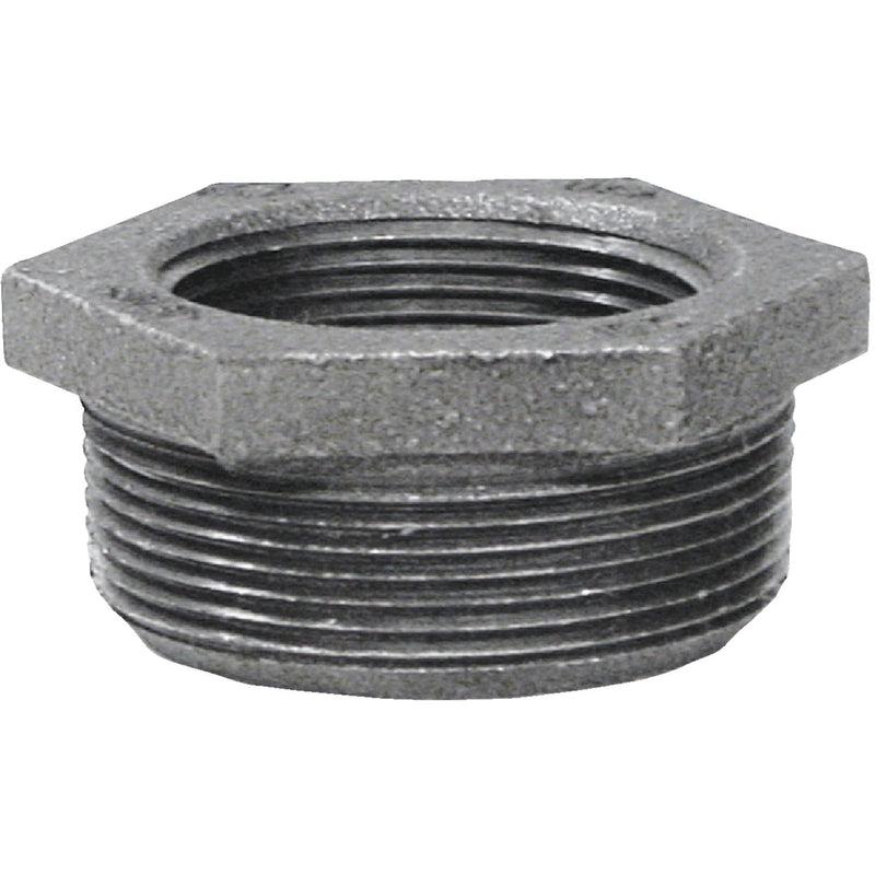 Anvil 1-1/2 In. x 1-1/4 In. Hexagon Black Iron Bushing