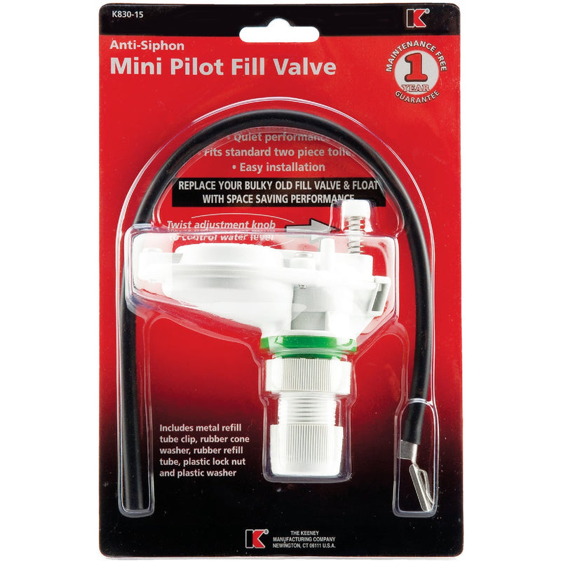 Keeney Plastic Toilet Tank Fill Valve