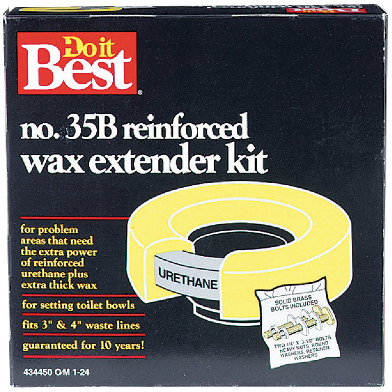 Do it Best No. 35B Wax Ring Extender Kit