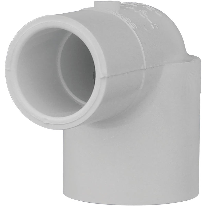 Charlotte Pipe 3/4 In. Slip x Spigot Schedule 40 90 Deg. Street PVC Elbow (1/4 Bend)