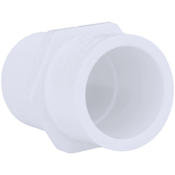 Charlotte Pipe 1 In. x 3/4 In. Schedule 40 Male PVC Adapter