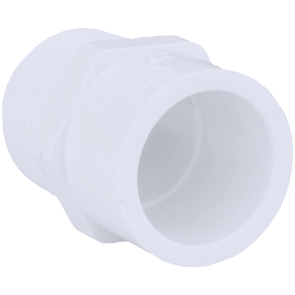 Charlotte Pipe 3/4 In. x 1/2 In. Schedule 40 Male PVC Adapter