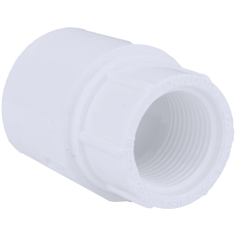 Charlotte Pipe 1 In. x 3/4 In. Schedule 40 Female PVC Adapter