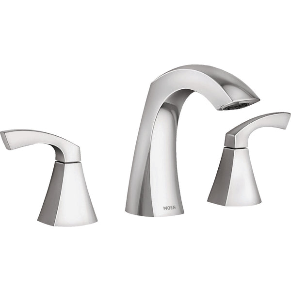 Moen Lindor 2-Handle Lever Widespread Bathroom Faucet, Chrome