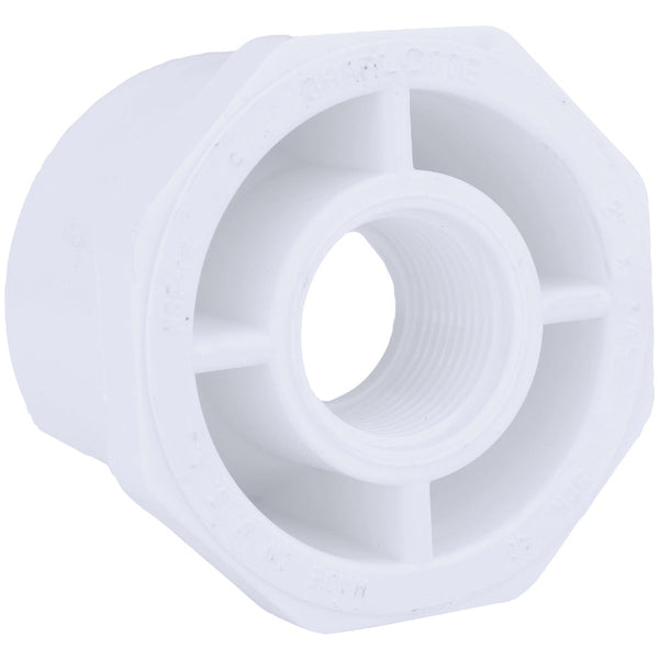 Charlotte Pipe 2 In. SPG x 3/4 In. FPT Schedule 40 PVC Bushing