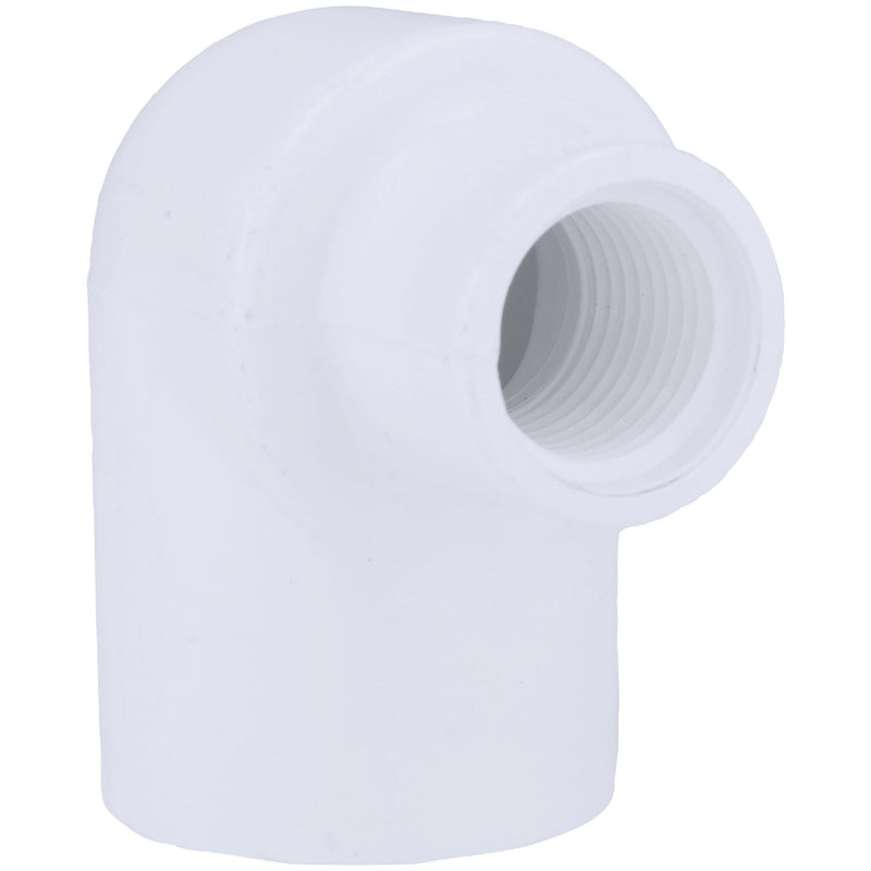 Charlotte Pipe 1 In. Slip x 1/2 In. Female Schedule 40 90 Deg. PVC Elbow (1/4 Bend)