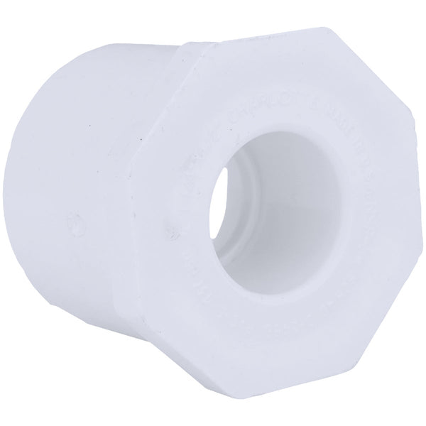 Charlotte Pipe 2 In. SPG x 1/2 In. Slip Schedule 40 PVC Bushing