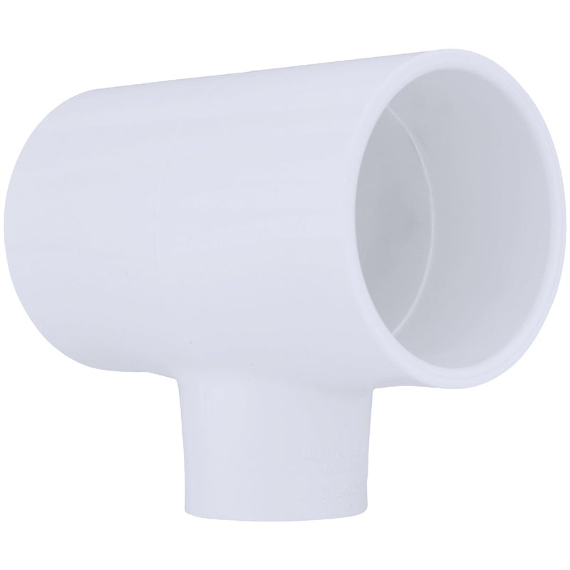 Charlotte Pipe 2 In. A x 2 In. B x 1 In. C Schedule 40 Pressure Reducing PVC Tee