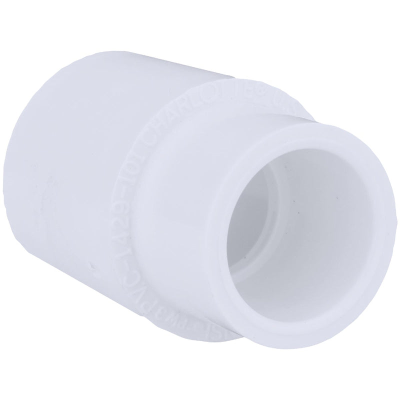 Charlotte Pipe 3/4 In. X 1/2 In. Sch. 40 Slip X Slip Reducing PVC Coupling