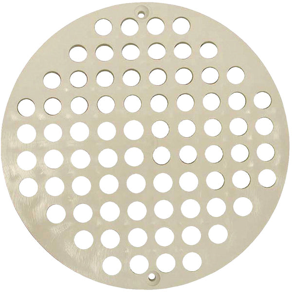 Jones Stephens Replacement 7-1/8 In. PVC Floor Strainer