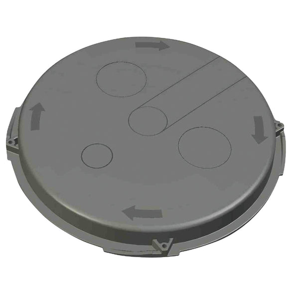 Advanced Drainage Systems 19 In. Dia Polyethylene Locking Sump Basin Lid