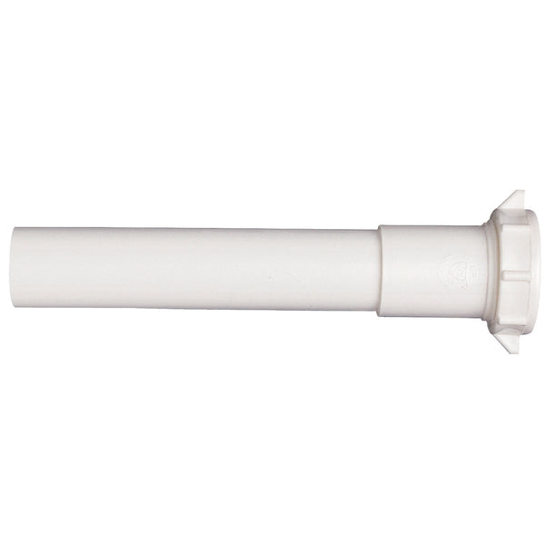 Do it Best 1-1/2 In. x 6 In. White Plastic Extension Tube