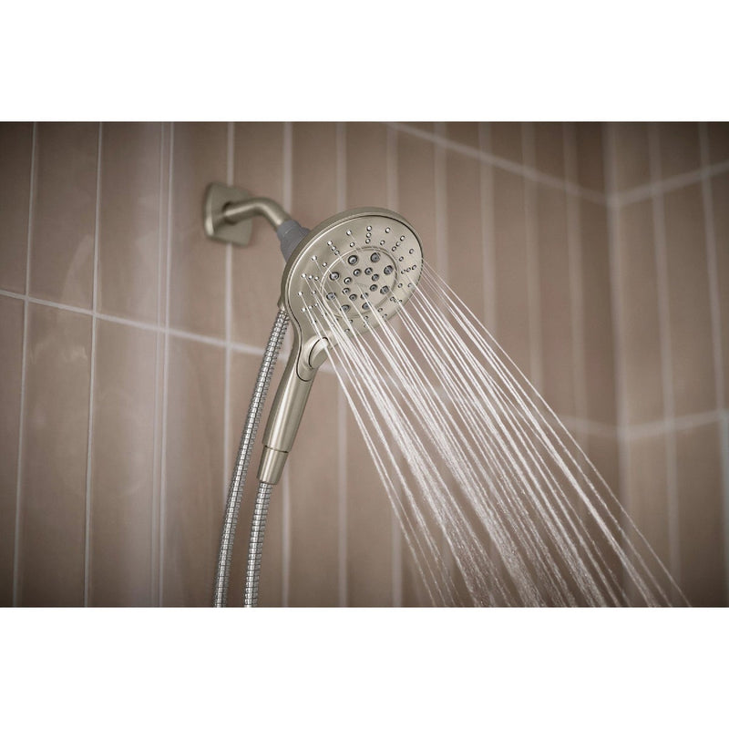 Moen Engage 6-Spray 1.75 GPM Handheld Shower Head with Magnetix, Brushed Nickel