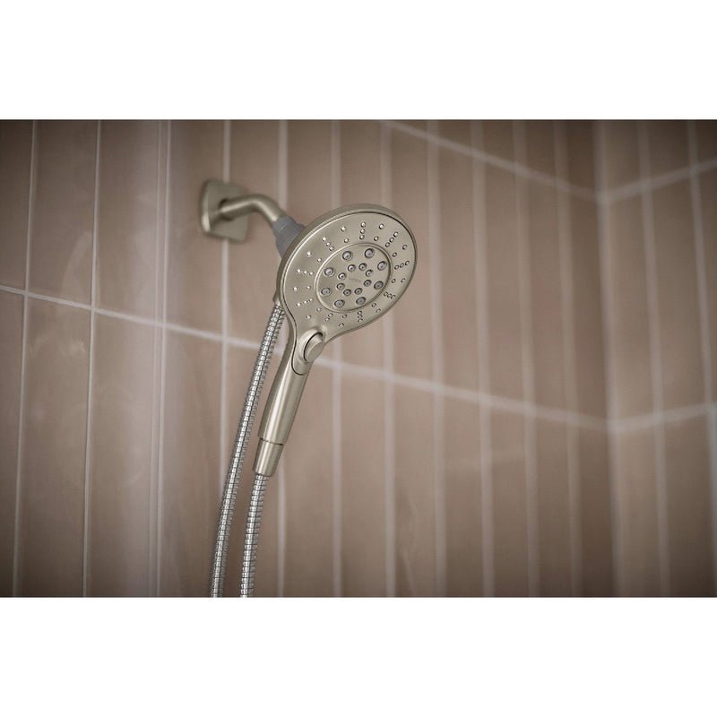 Moen Engage 6-Spray 1.75 GPM Handheld Shower Head with Magnetix, Brushed Nickel