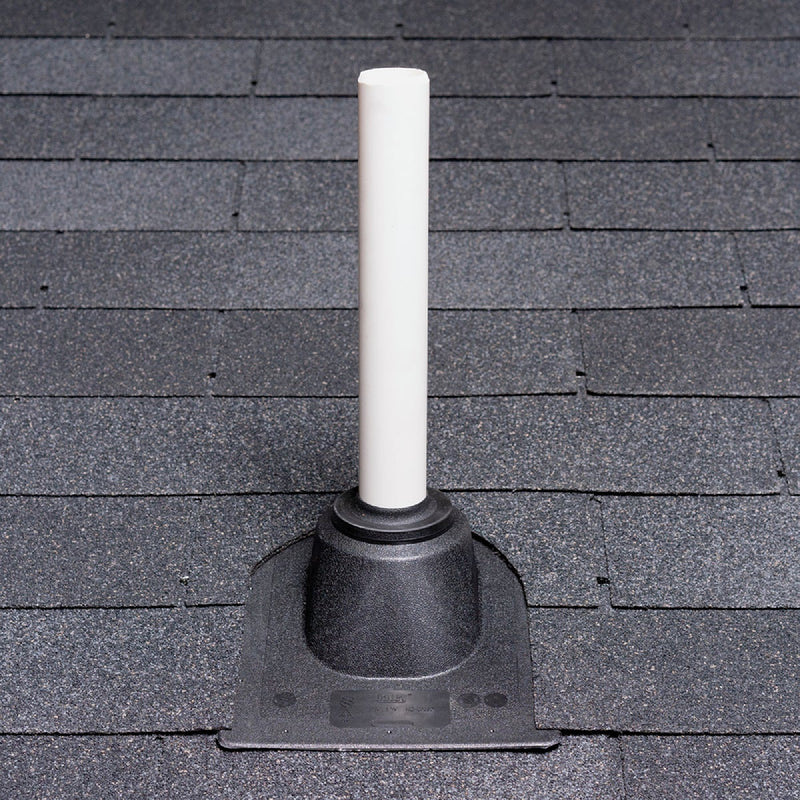 Oatey No-Calk 1-1/4 In. to 1-1/2 In. Thermoplastic Roof Pipe Flashing