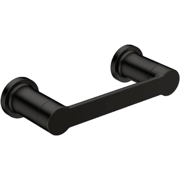 Moen Rinza Wall Mount Pivoting Toilet Paper Holder, Matte Black