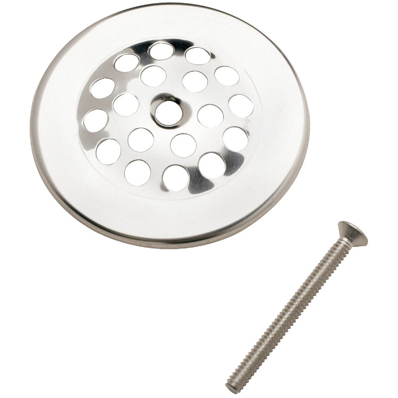 Do it Best 2 In. Dome Cover Tub Drain Strainer with Chrome Finish