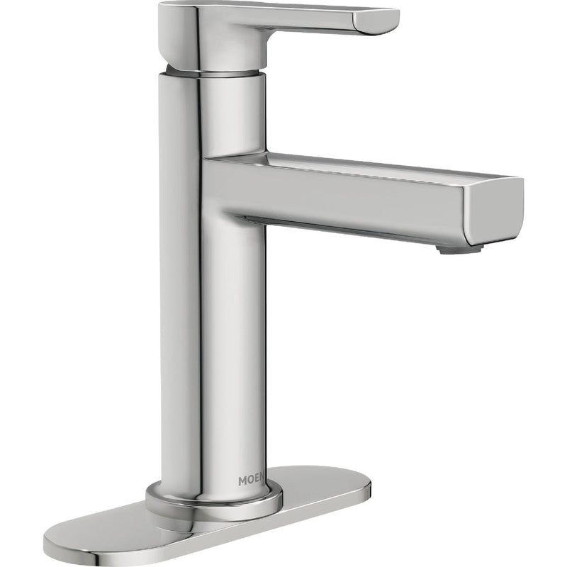 Moen Rinza 1-Handle Lever Centerset Bathroom Faucet, Chrome